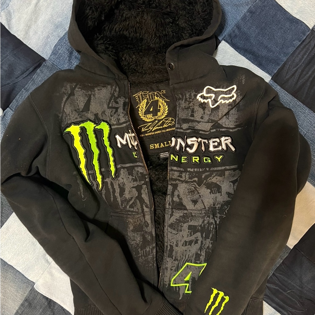 Fox X Monster Energy Fur Jacket